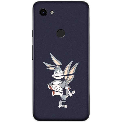 Looney Tunes Bugs Bunny Sliced Google Pixel 3a XL Skin